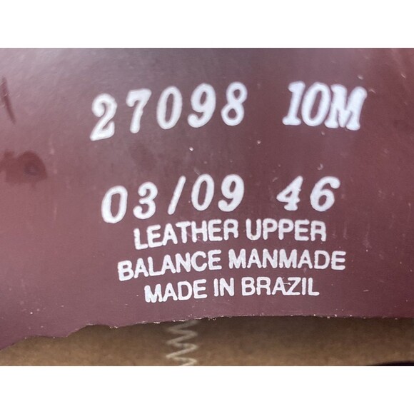 Bostonian Mens 10 M Burgundy Fringe Kiltie Buckle Loafer Leather Upper 27098 - Picture 13 of 13